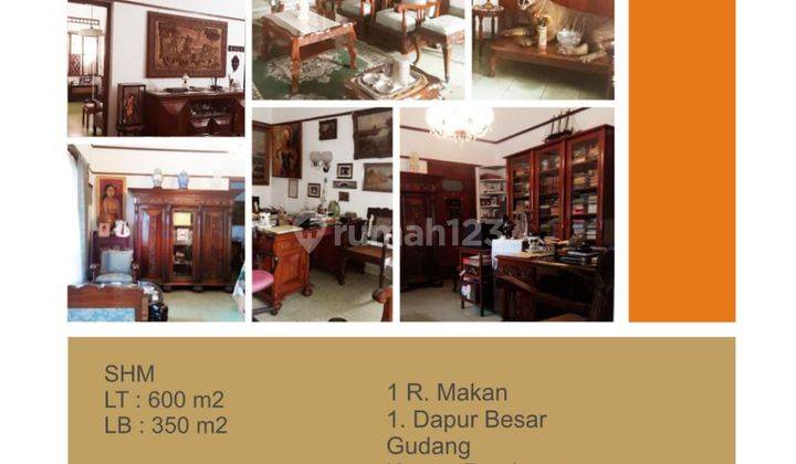 Dijual rumah belanda di area sayap cipaganti 1