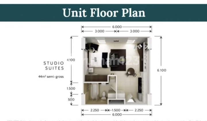 Apartemen Green Palace Residence Cikarang 2