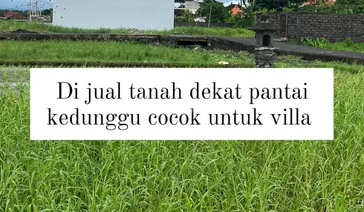 Dijual Tanah Buc Di Pantai Kedungu 1km Ke Pantai Kedungu  1