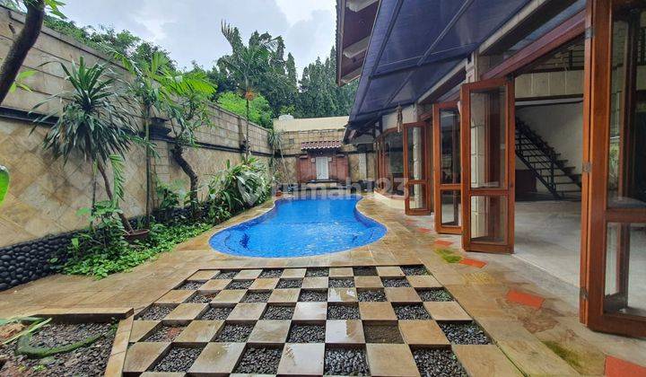 Bali style house in kemang area 2