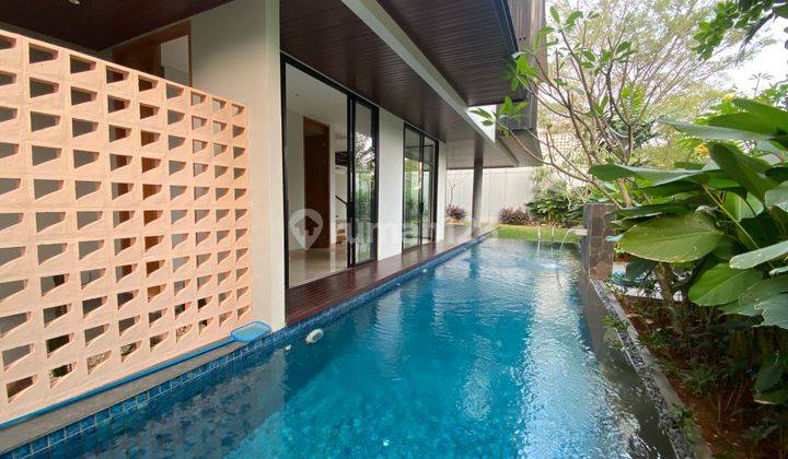 TURUN HARGA! RUMAH BARU MODERN TROPICAL HOUSE DI KEMANG 1