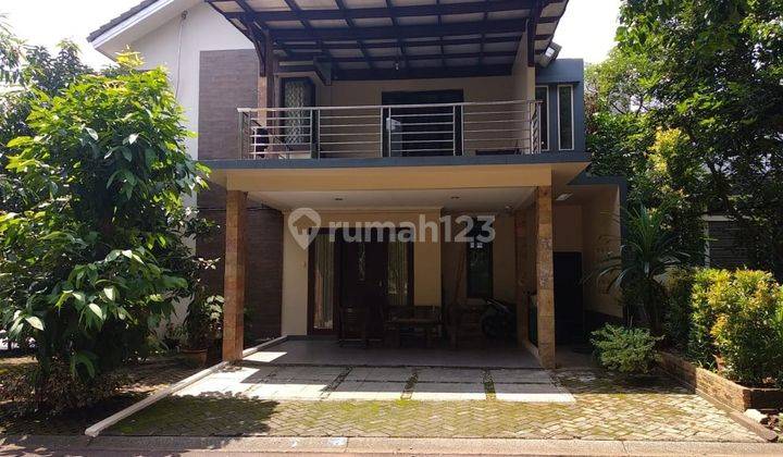 Nusaloka Bsd Rumah Asri Lingkungan Cluster Posisi Hoek View Taman  2