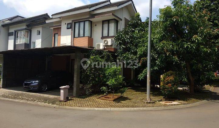 Nusaloka Bsd Rumah Asri Lingkungan Cluster Posisi Hoek View Taman  2