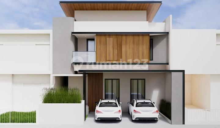 Brand New House Anggrek loka bsd lingkungan cluster sangat aman dan nyaman 1