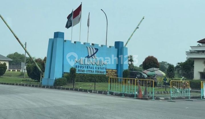 Tanah untuk Pabrik, Gudang di Milenium Industrial Estate Balaraja