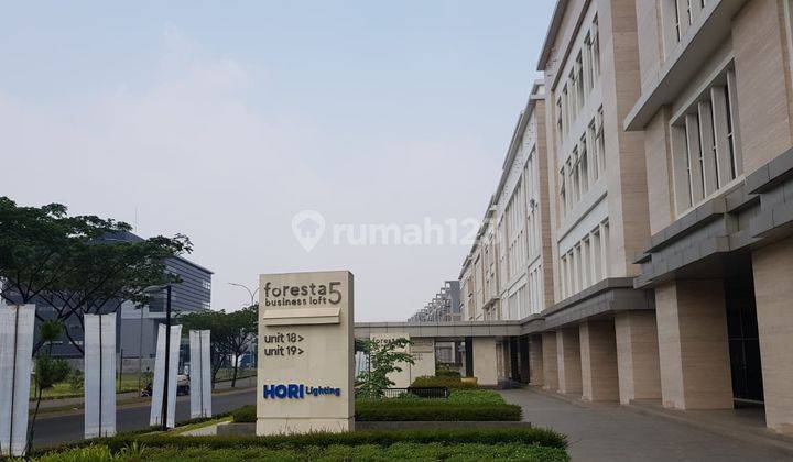 Gedung Kantor 2 Unit Gandeng di Foresta Business Loft 5 Bsd