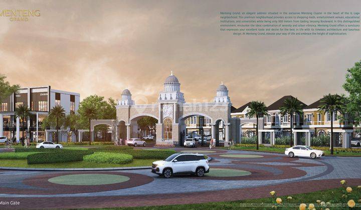 Rumah Premium Menteng Grand Paramount Serpong Dekat Sms Mall 2