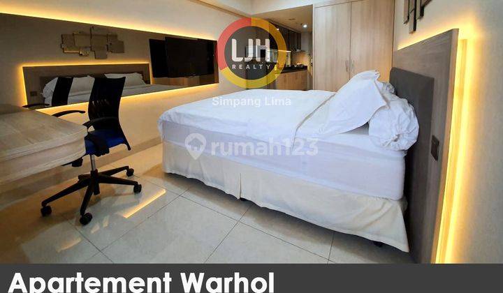 Apartement Warhol Residences Furnished Dekat Simpang Lima 1