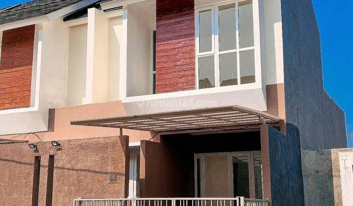 Rumah 2 lantai,3kamar tidur akses jalan mudah hanya 900jtan 1