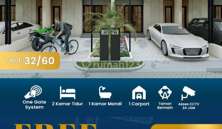 Rumah Murah Grand Nort Cerme Gresik Hanya 1 Juta Langsung Kpr  1