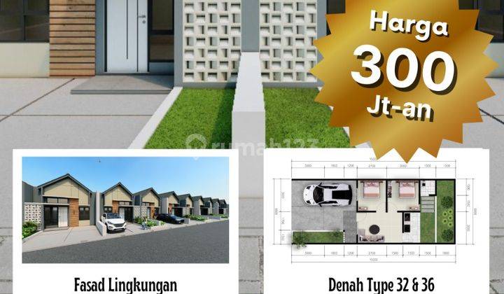 Rumah Murah Hanya Utj 1jt Langsung Kpr Cicilan 1jtaan Free Biaya 11