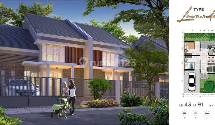 Rumah Murah Edelweis Residence Tanggulangin Cicilan 2jtaan 1