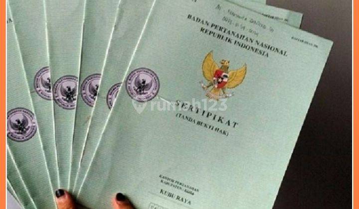 Terima SHM Pecah Kapling Perumahan Dekat St. Depok Lama  1