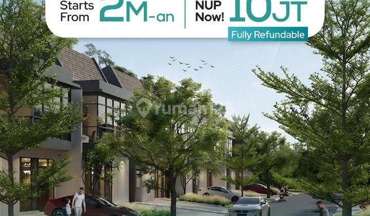 Rumah 2 lantai start 2 M ada kolam renang, surabaya barat 2