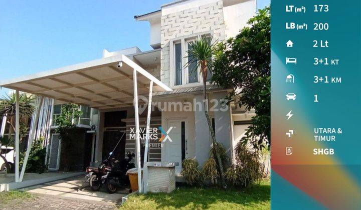 Rumah Terawat Siap Huni di Ijen Nirwana Klojen Malang Kota 1