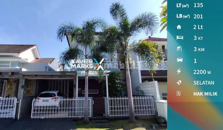 Rumah Terawat Semi Furnish di Permata Jingga Dekat Suhat Malang 1