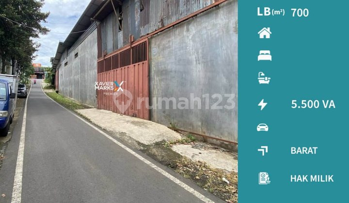 Dijual Gudang Luas Dekat Tol Strategis di Cemorokandang Malang