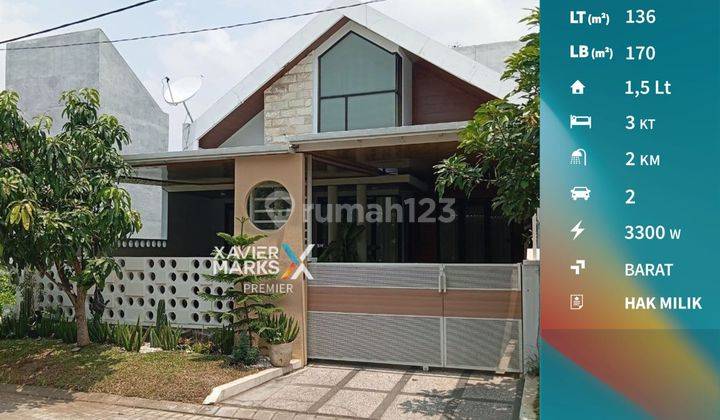  Rumah Modern Furnish Siap Huni di Greenland Tidar Malang 1