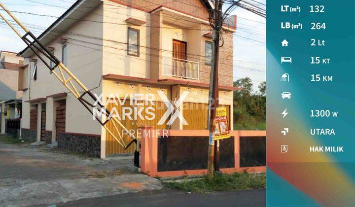 Dijual Rumah Kost Dan 2 Ruko Simpang Gajayana, Dinoyo  1