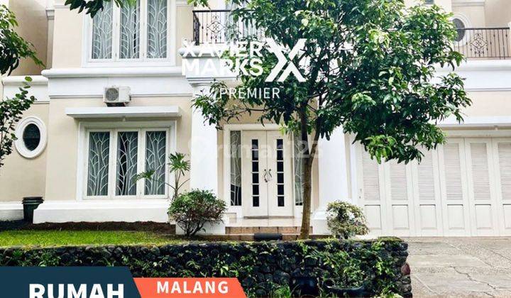 Rumah Semi Furnish di Riverside Blimbing Malang Mewah Eksklusif 1