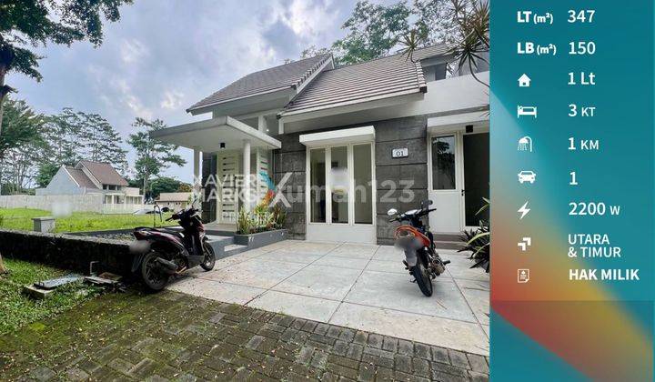 Rumah Hook Lokasi Cluster Depan di Araya Malang Kota 1