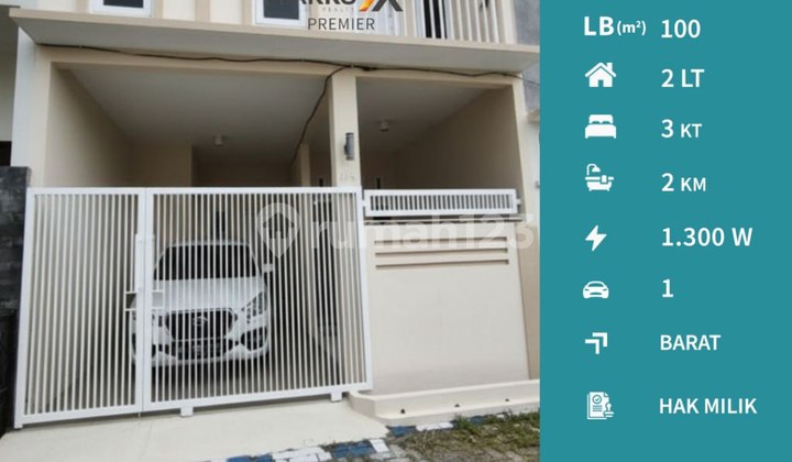 Rumah Siap Huni Dekat ke Suhat Area Ikan Ikan Lowokwaru Malang