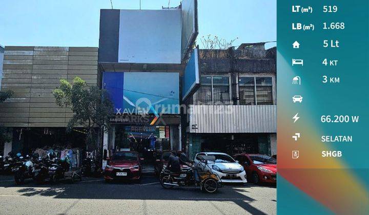 Ruko di Poros Jalan Pasar Besar Klojen Malang Strategis 1