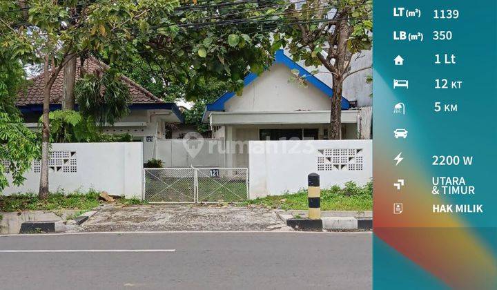 Rumah Hitung Tanah Dekat Ub di Jalan Mt Haryono Dinoyo Malang 1