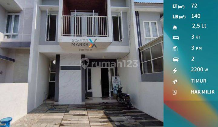 Rumah Furnish Konsep Open Space di Ikan Ikan Lowokwaru Malang 1