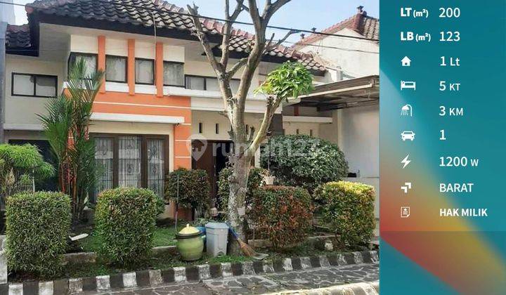  Rumah Dekat Fasilitas Umum di Tlogomas Malang Kota 1