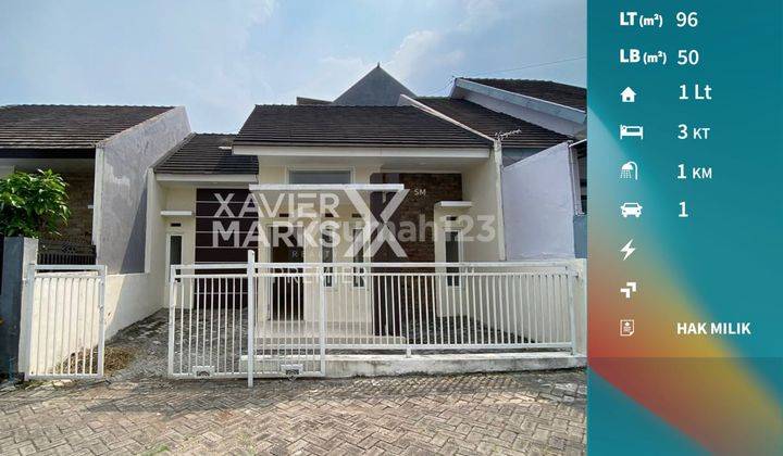 Rumah Minimalis Modern Tengah Kota di Sukun Malang 1