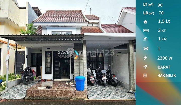 Rumah Nyaman Dekat Kampus di Tata Surya Tlogomas Malang 1