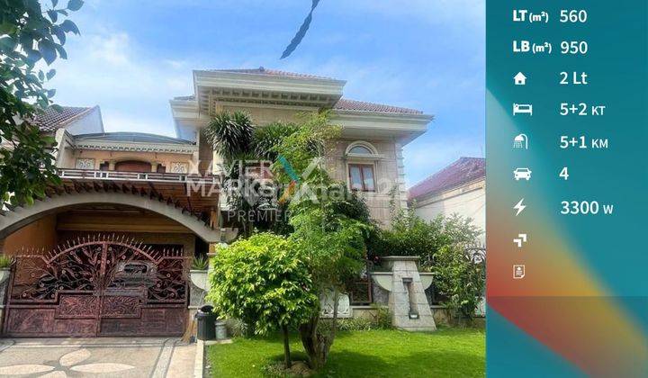 Rumah Mewah Siap Huni Furnished di Araya Blimbing Malang 1