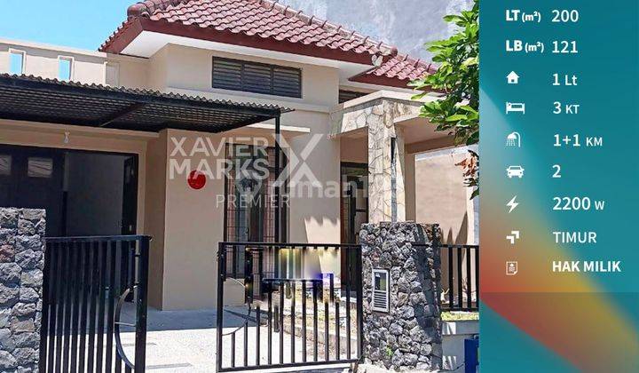 Rumah Siap Huni di Cluster New Indie Araya Malang Kota 1