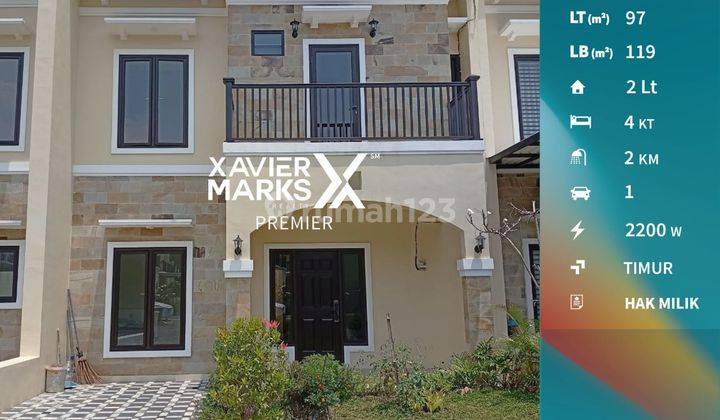 Rumah Tengah Kota Modern Minimalis di Blimbing Malang 1