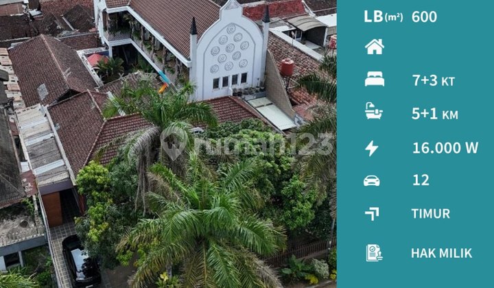 For Sale Furnished Villa in City Center at Jl Suprapto Klojen Malang