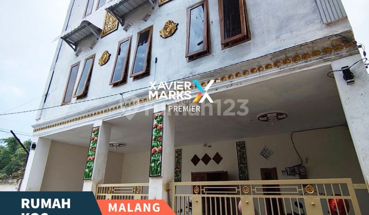 Dijual Rumah Kos Furnished Aktif di Tlogomas Malang Dekat Kampus