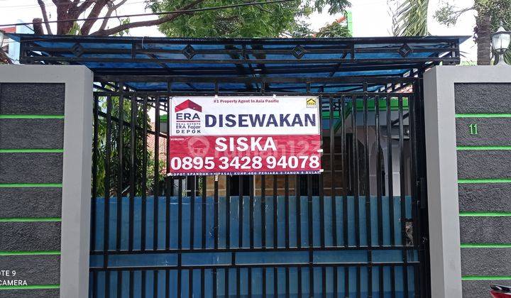 Dikontrakkan rumah besar 2 lt bangunan baru 1