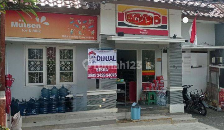 Dijual Cepat Rumah Dijadikan Mini Market di Jl Alternatif Sentul  1