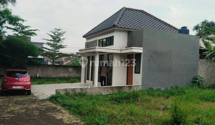 Dijual rumah + tanah kavling di perumahan dekat RSUD Sawangan 1