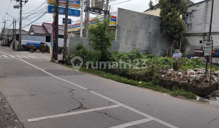 Dijual Tanah Komersial Didepan Kelurahan Rangkapan Jaya