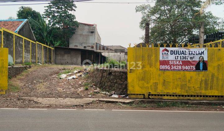 Dijual Murah Tanah Di Pasar Rebo Diapit 2 Jl, Jl Raya Bogor Dan Jl Tipar 2