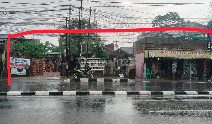 Dijual Murah Tanah Di Pasar Rebo Diapit 2 Jl, Jl Raya Bogor Dan Jl Tipar 1