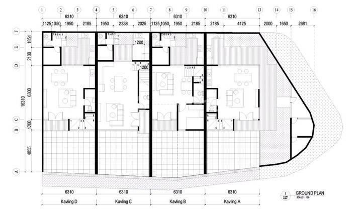 Rumah Indent Dijual Design Modern di Mainroad Setra Duta 2