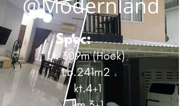 Rumah Siap Huni Semi Furnish Bebas Banjir Di Premier Park @ Modernland 1