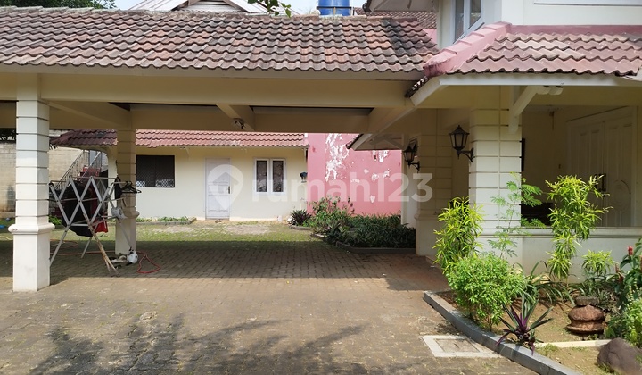 Rumah 2 Lantai Luas Tnh 1163m2 Depan Taman Yang Asri Tenang 2