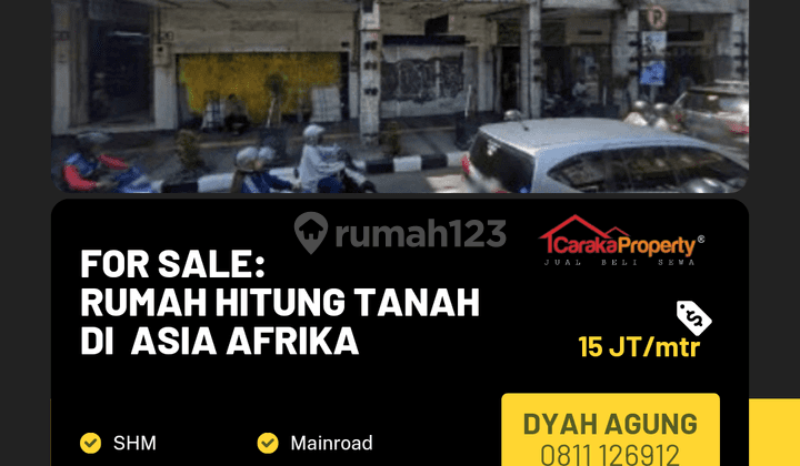 Rumah Di Asia Afrika Mainroad Heritage 1