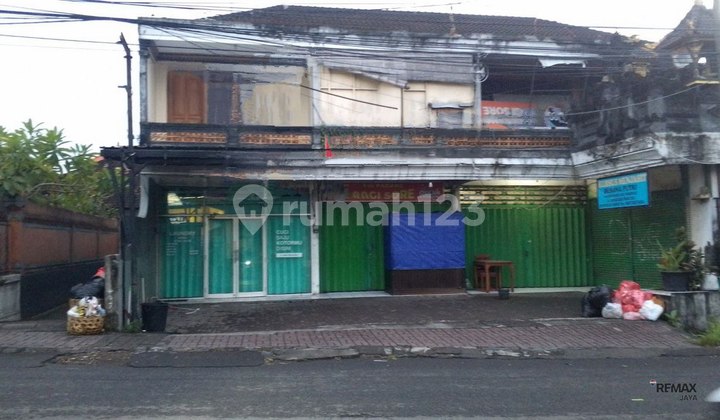 Ruko 2 Lantai Di Jalan Utama Disewakan, di Denpasar Barat 1