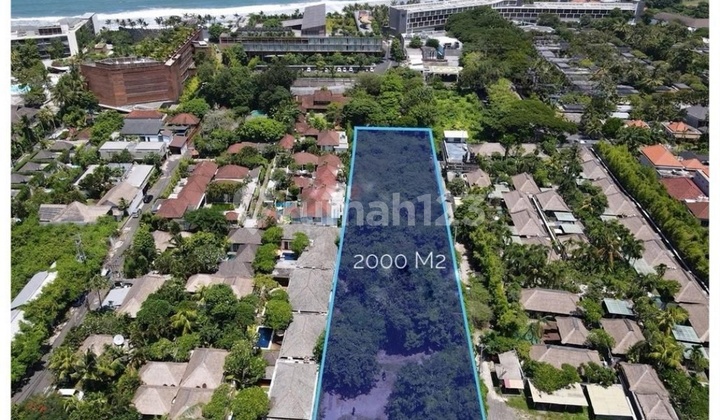 Tanah Cantik 7,3 Are Dekat Pantai Disewakan, di Kerobokan Kelod Area