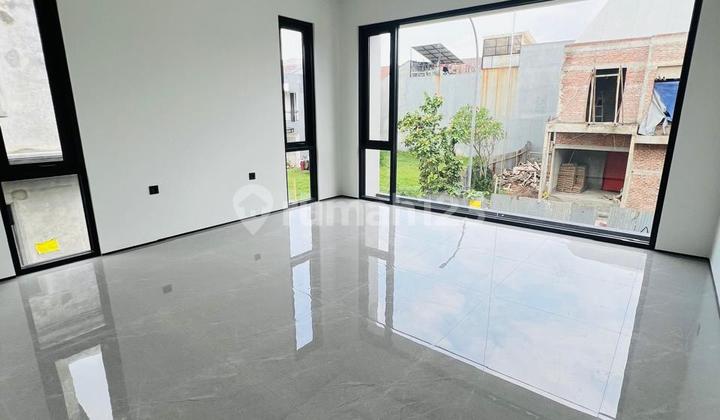 Rumah Contemporary Tropical Design di Icon Cosmo BSD, Tangerang Selatan